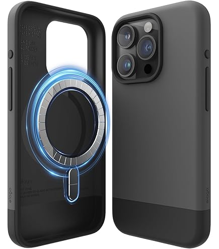 Amazon.co.jp: 【elago】 iPhone 15 Pro 対応 ケース MagSafe 対応 PU
